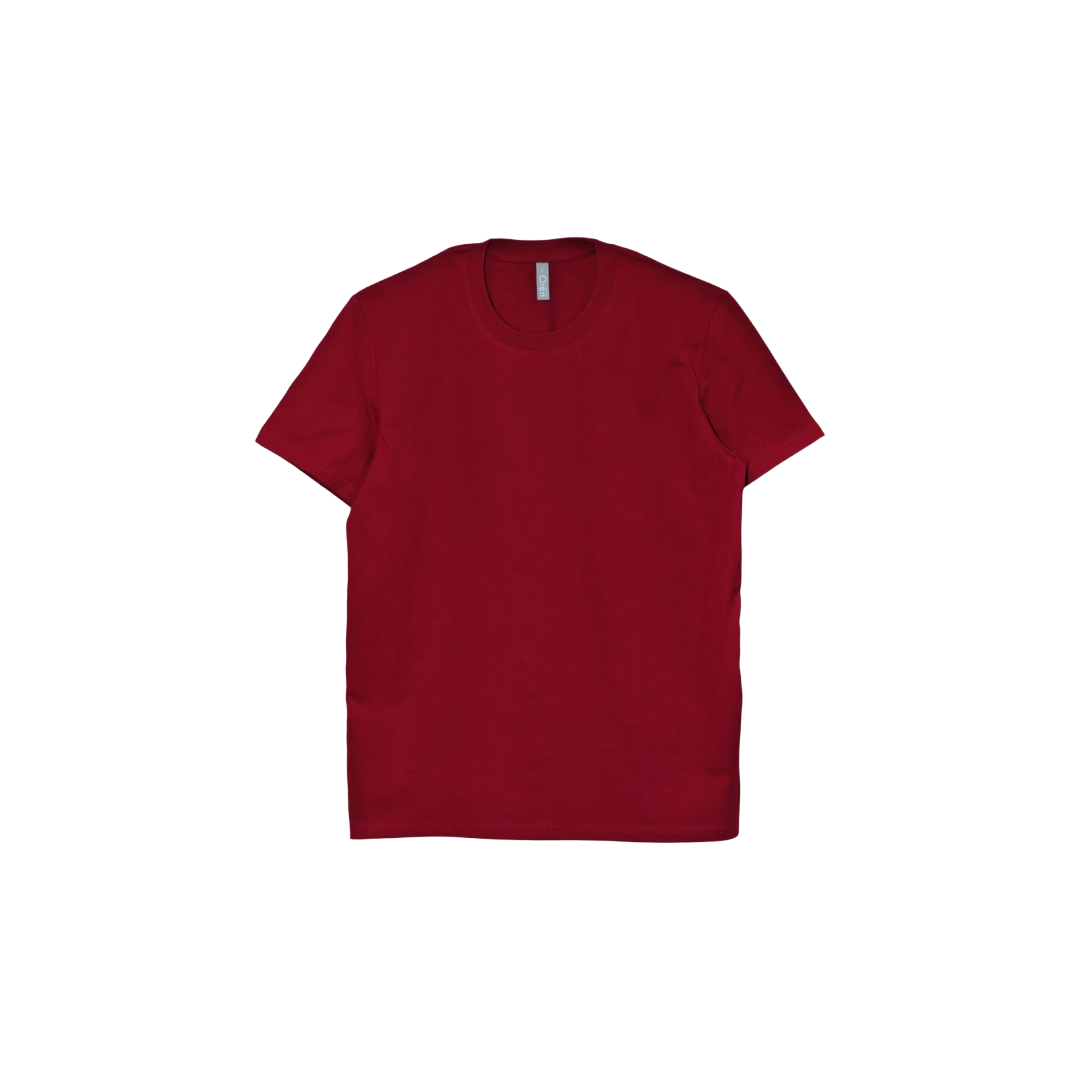 Cotton Short Sleeve Round Neck T-Shirt